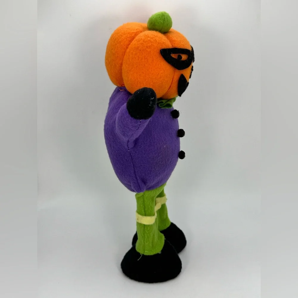 Target Halloween Standing Plush Figure JOL Pumpkin Man 2011 Retired Decor 12”